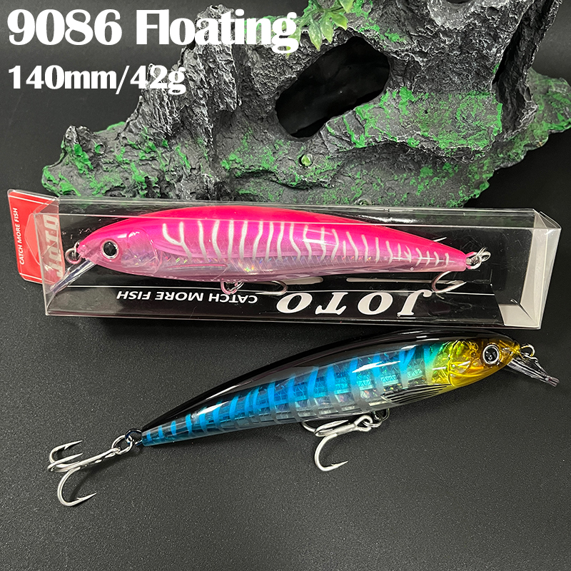 140mm 41g Big Floating Minnow  - Fishing Lure Jerkbait avaliação e preço