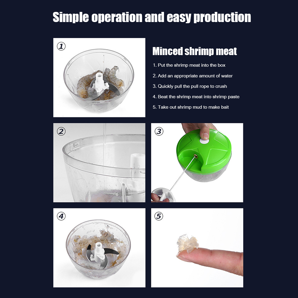 Portable Hand-Held Lure Mixing - Fishing Lure Kit avaliação e preço