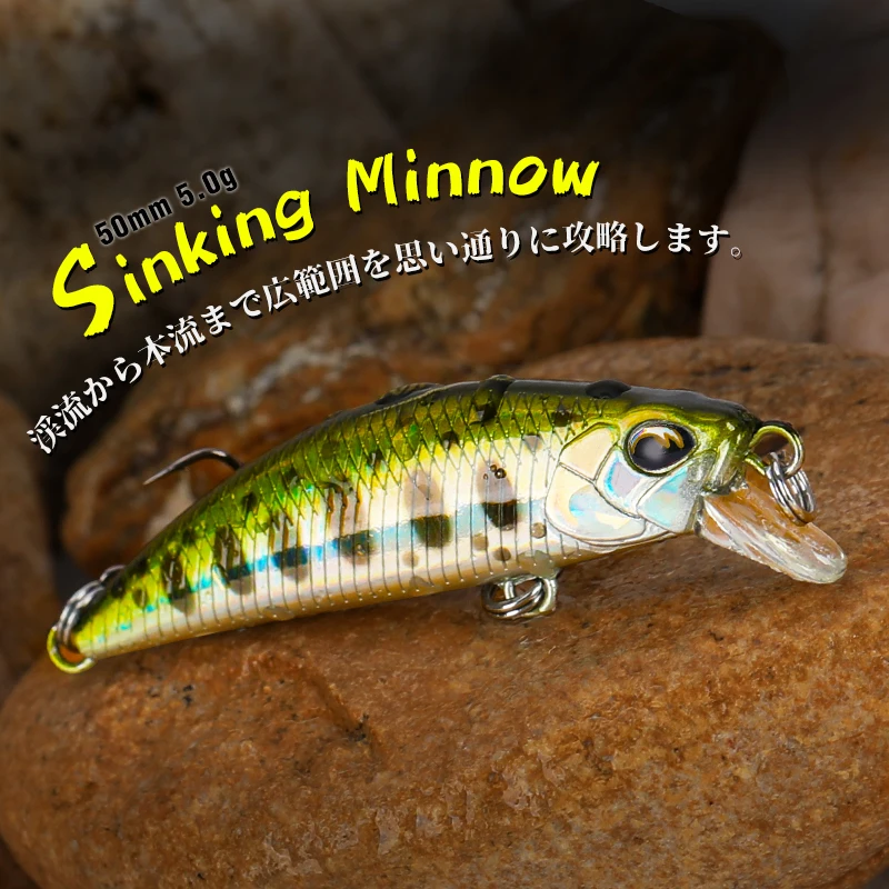 TSURINOYA Sinking Minnow Mini  - Fishing Lure Crankbait avaliação e preço