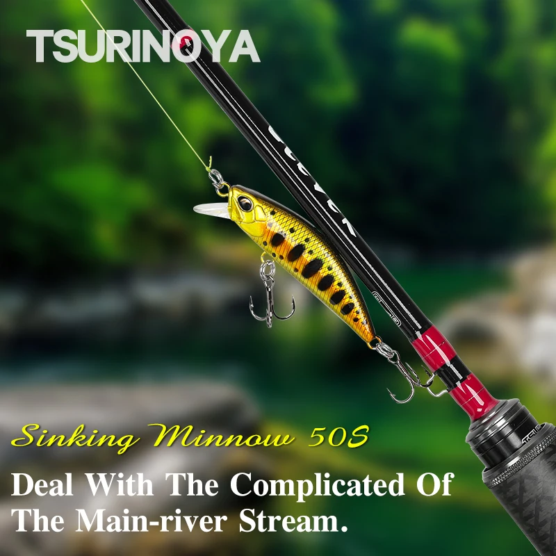 TSURINOYA Sinking Minnow Mini  - Fishing Lure Crankbait avaliação e preço