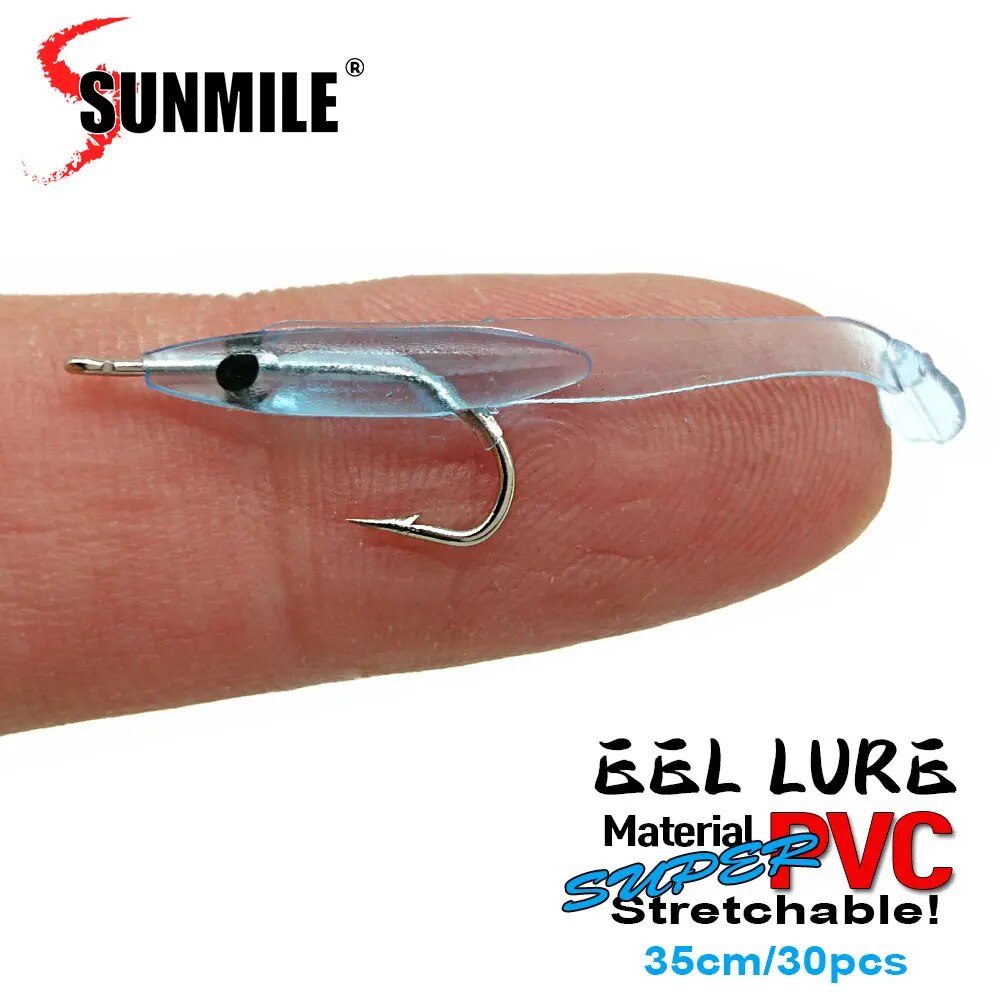 SUNMILE 30pcs Eel Soft Fishing - Fishing Lure Soft Plastic avaliação e preço