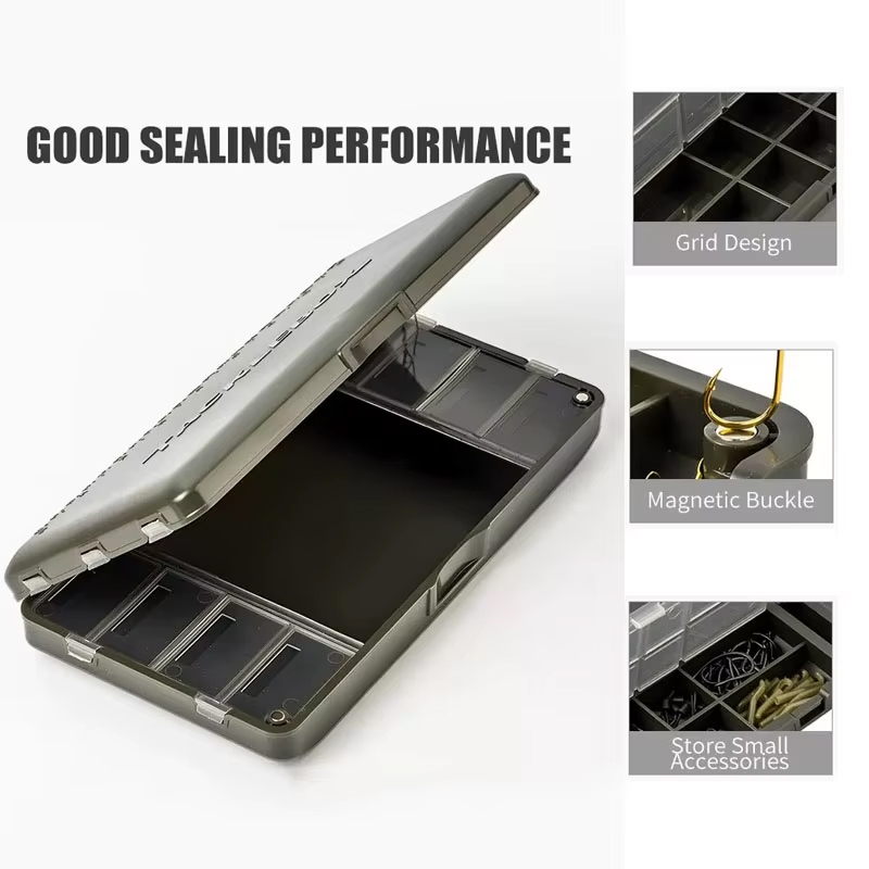Large Capacity Hard PVC Tackle - Fishing Lure Box avaliação e preço