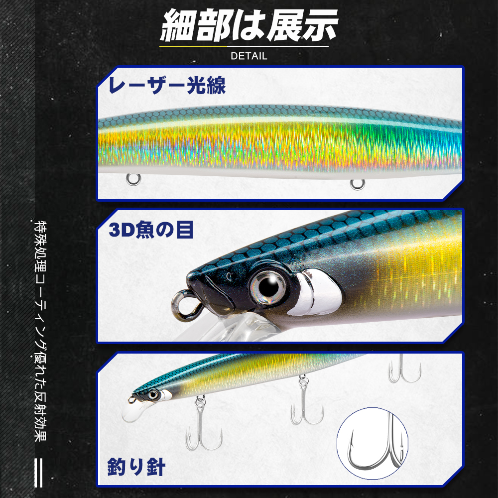 D1 Sea Fishing Lures 163mm 32g - Fishing Lure Topwater avaliação e preço