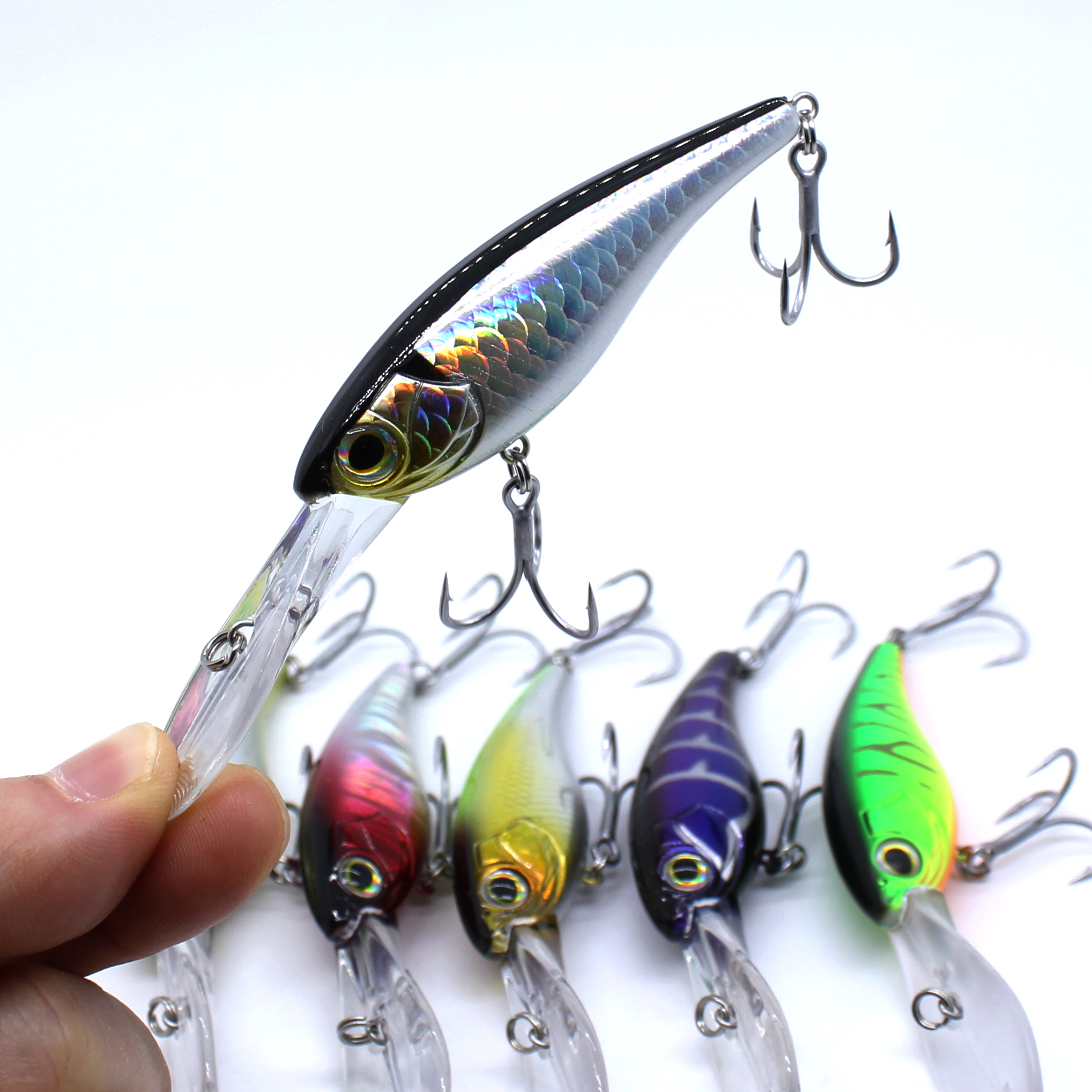 AOCLU Slow Sinking Crankbait M - Fishing Lure Jerkbait avaliação e preço