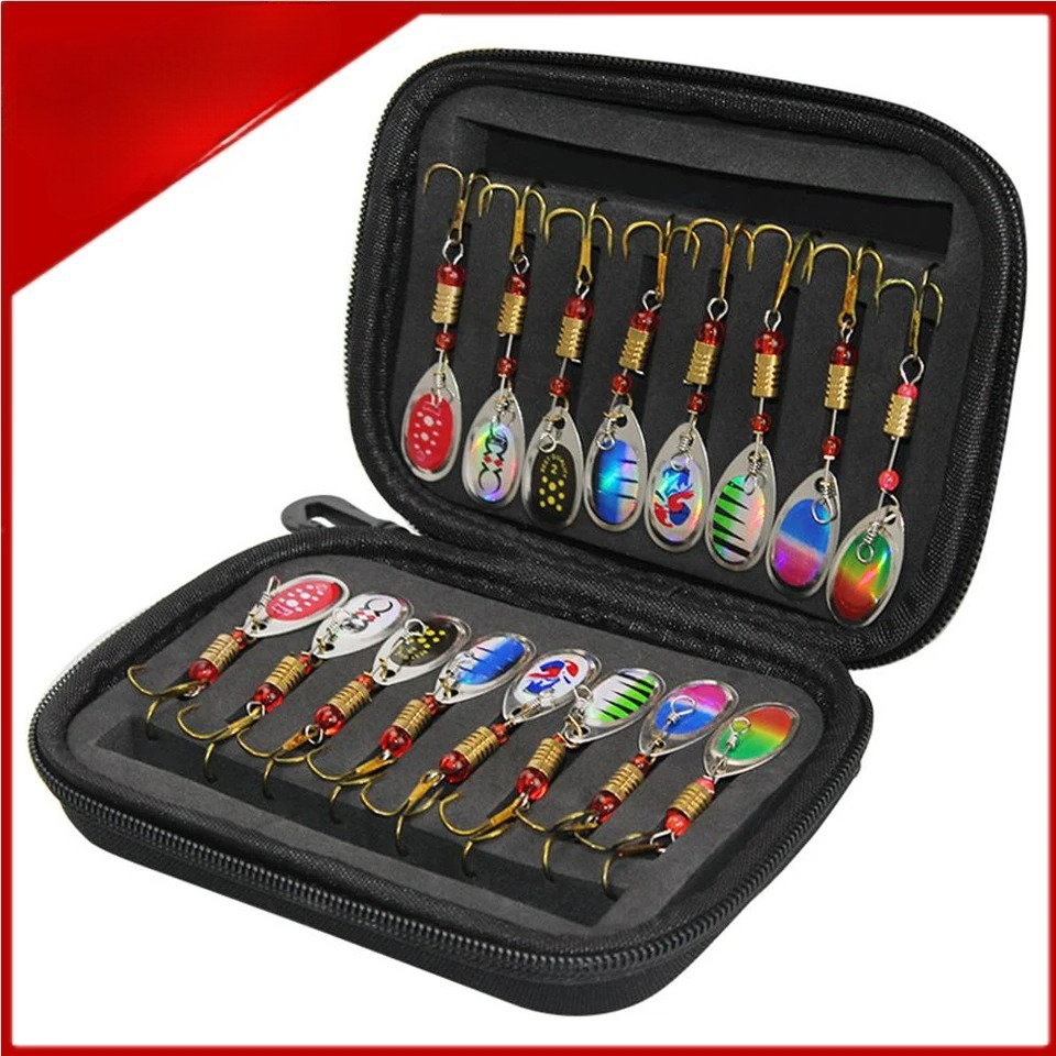 Newest Metal Spoon Spinner Fis - Fishing Lure Spinnerbait avaliação e preço