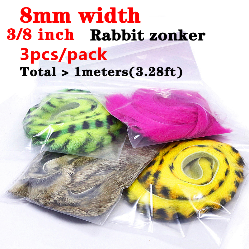 3strips/pack fly tying magnum  - Fishing Lure Spinnerbait avaliação e preço