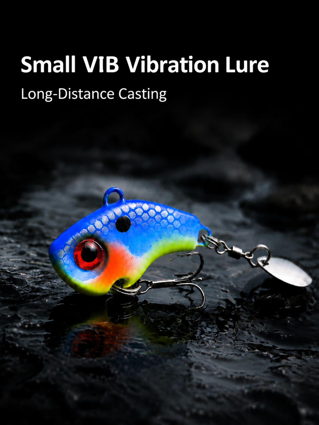 Hopeblaze 5pcs vibrating VIB f - Fishing Lure Swimbait avaliação e preço