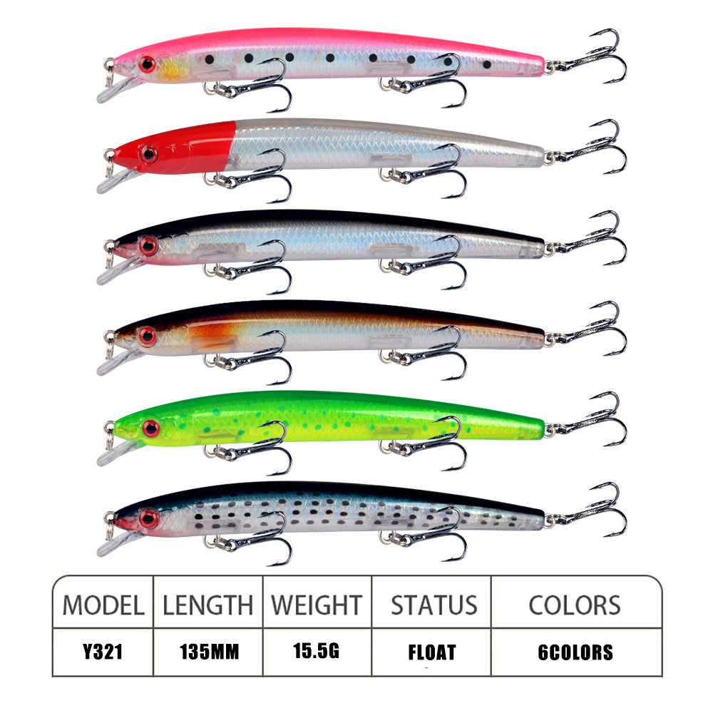 Minnow Fishing Lure 13.5cm 15. - Fishing Lure Crankbait avaliação e preço