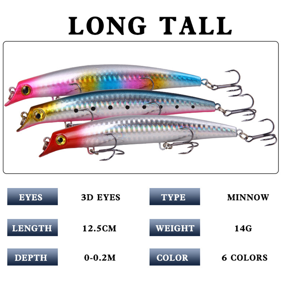 6pcs Crankbaits Fishing Lures  - Fishing Lure Popper avaliação e preço