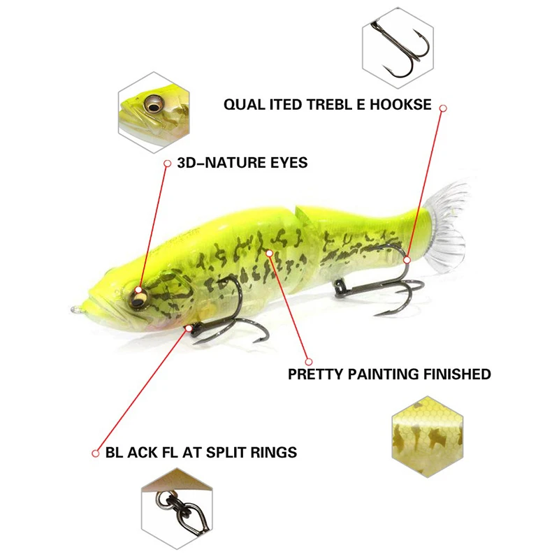 Swimbait Fishing Lure 135mm 31 - Fishing Lure Popper avaliação e preço