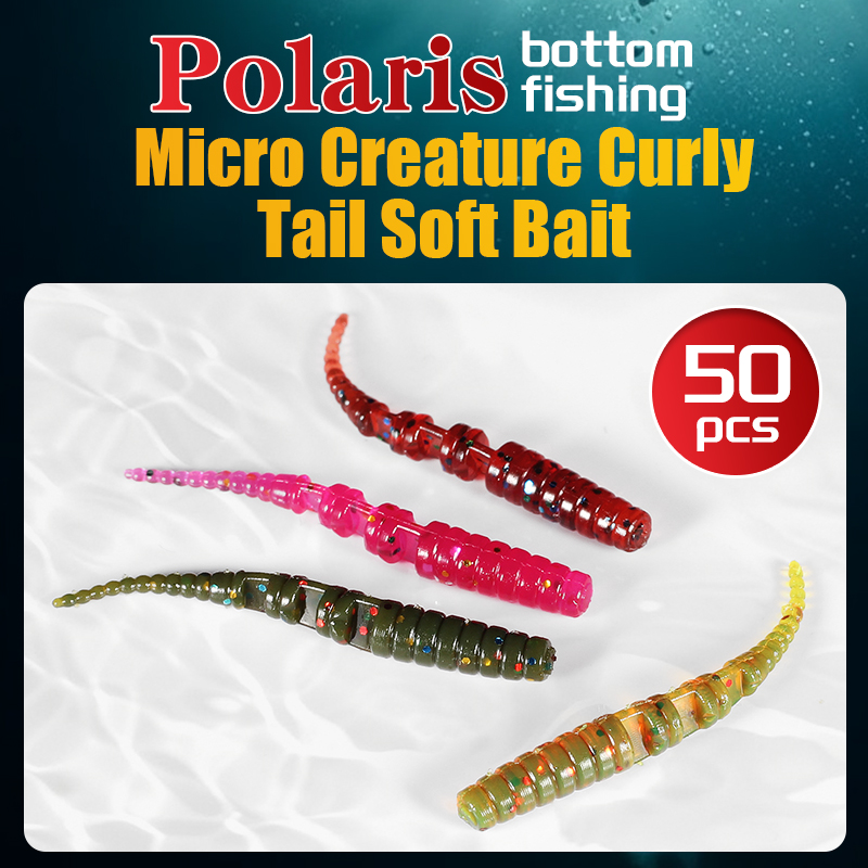 Supercontinent  3cm/50pcs Pola - Fishing Lure Soft Plastic avaliação e preço