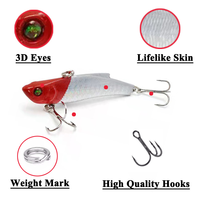 Fuheno 1 Pcs 7.5cm 18g Fishing - Fishing Lure Crankbait avaliação e preço