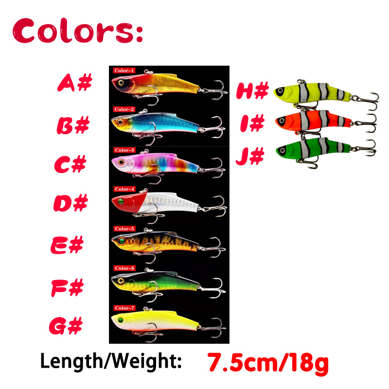 Fuheno 1 Pcs 7.5cm 18g Fishing - Fishing Lure Crankbait avaliação e preço