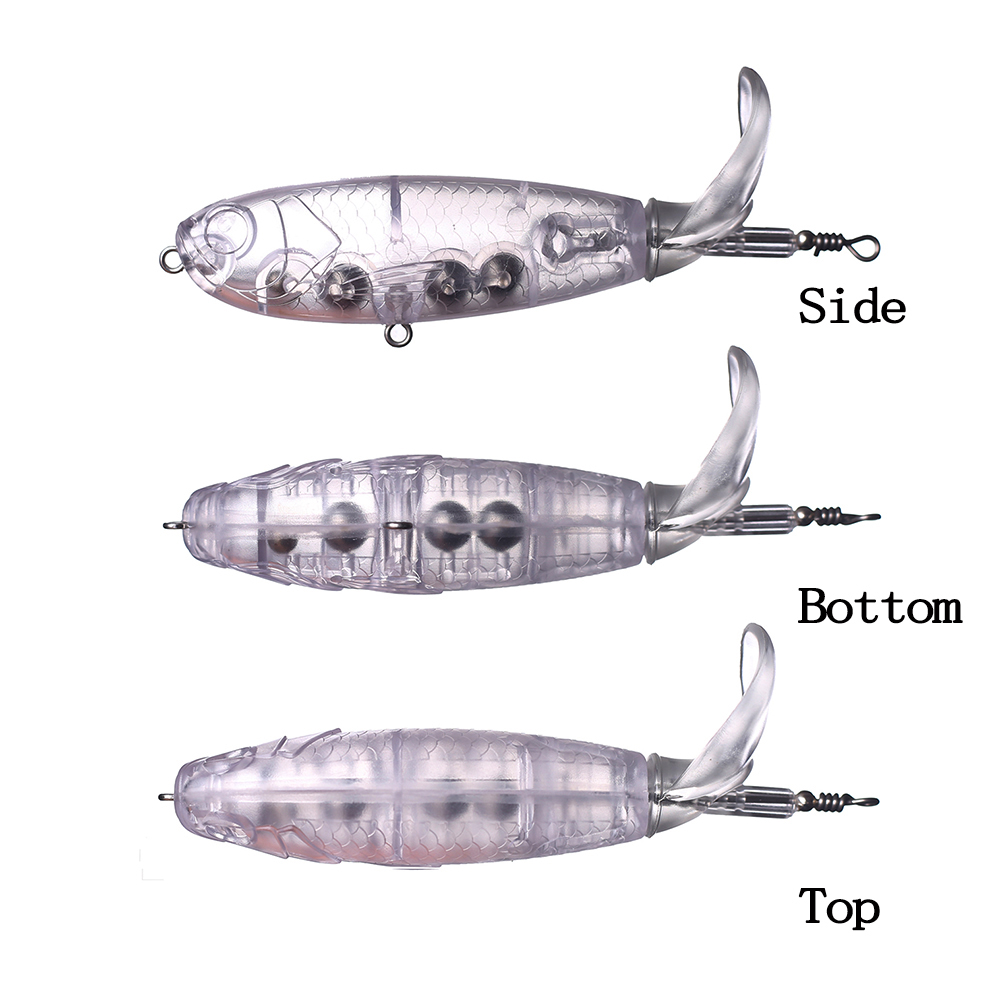 Chan’sHuang 20PCS Unpainted Bl - Fishing Lure Popper avaliação e preço