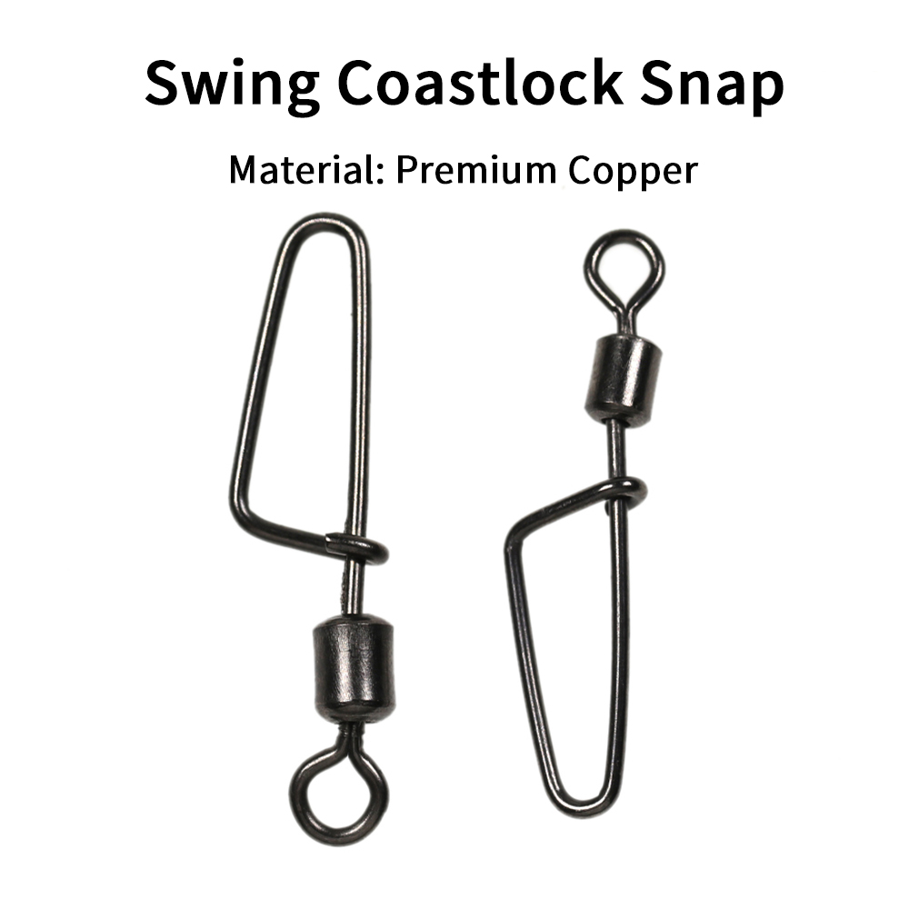 20PCS #12 -1/0 Rolling Swivel  - Fishing Lure Accessories avaliação e preço