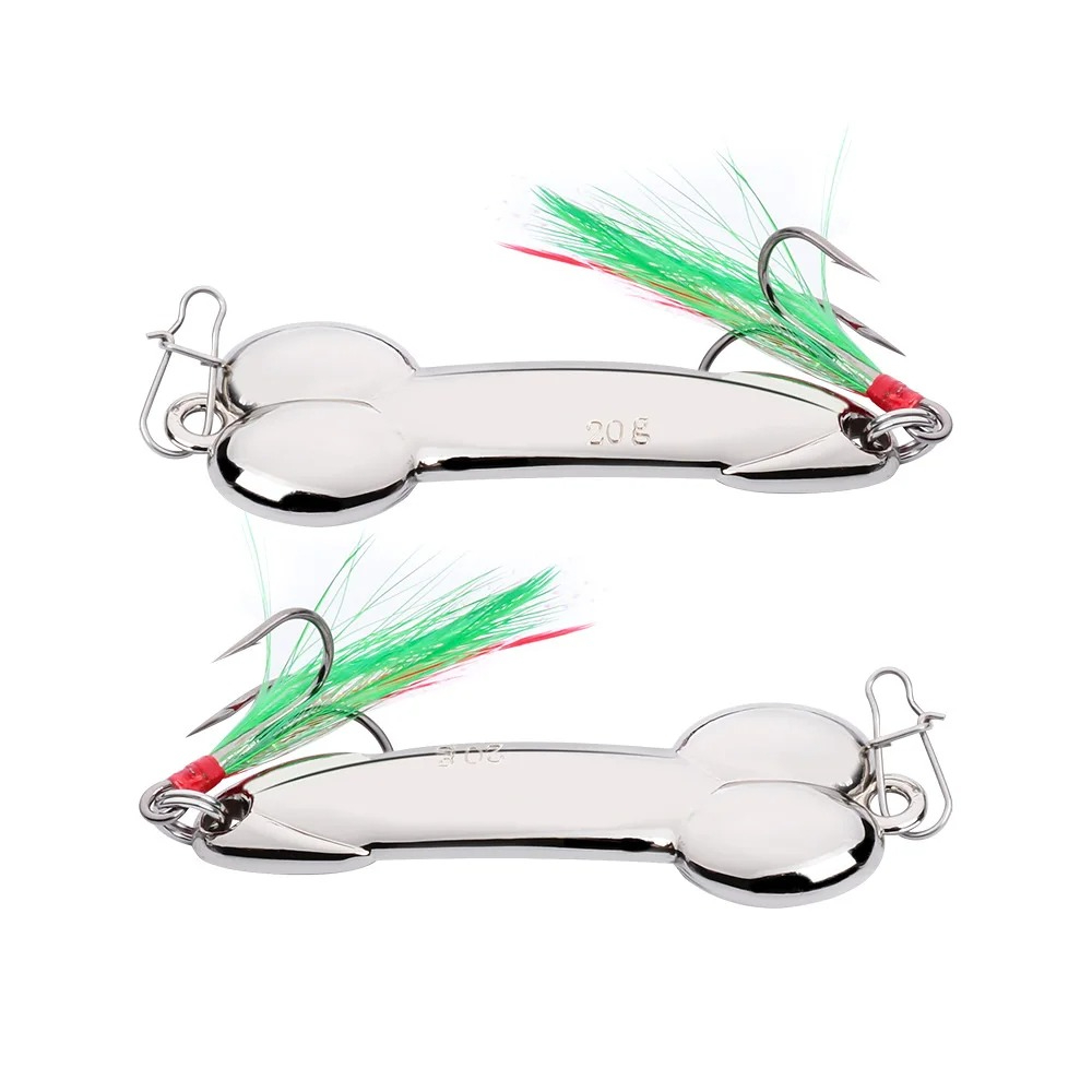 Metal Spoon Penis Shape Fishin - Fishing Lure Spoon avaliação e preço