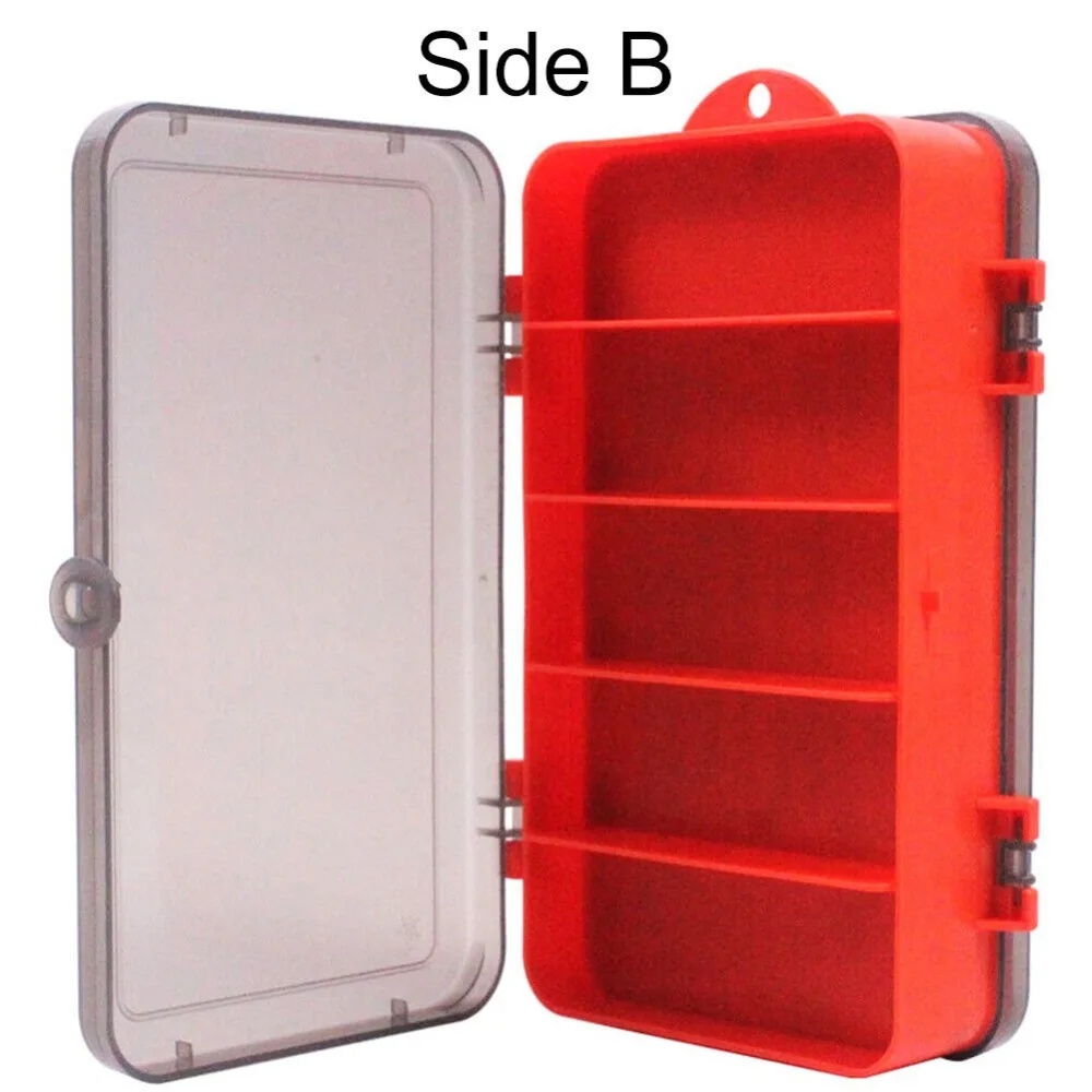 Portable Double Sided Split Ba - Fishing Lure Soft Plastic avaliação e preço