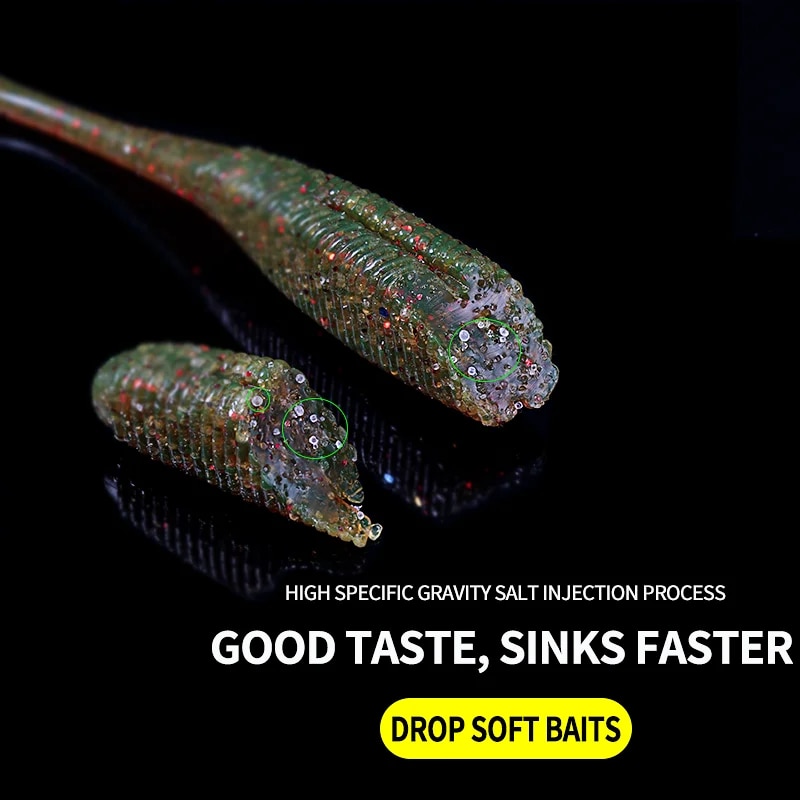 SUNMILE Fishing Lures Drop Sof - Fishing Lure Swimbait avaliação e preço