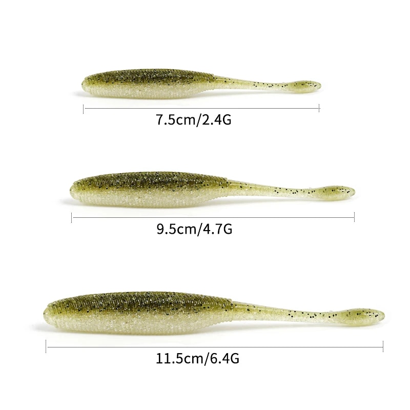 SUNMILE Fishing Lures Drop Sof - Fishing Lure Swimbait avaliação e preço