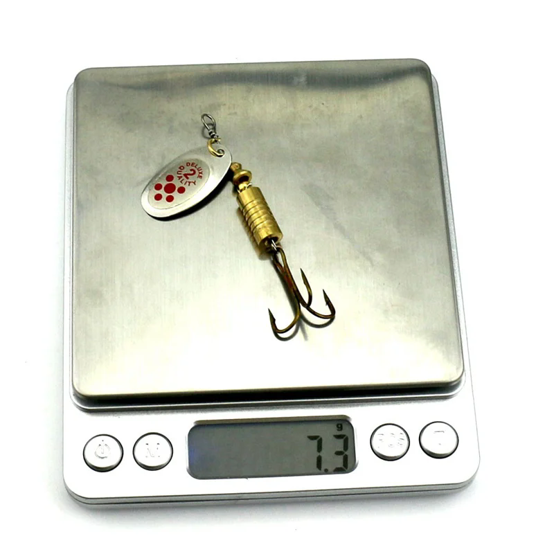 1PCS Metal Plating Spinner Bai - Fishing Lure Spinnerbait avaliação e preço