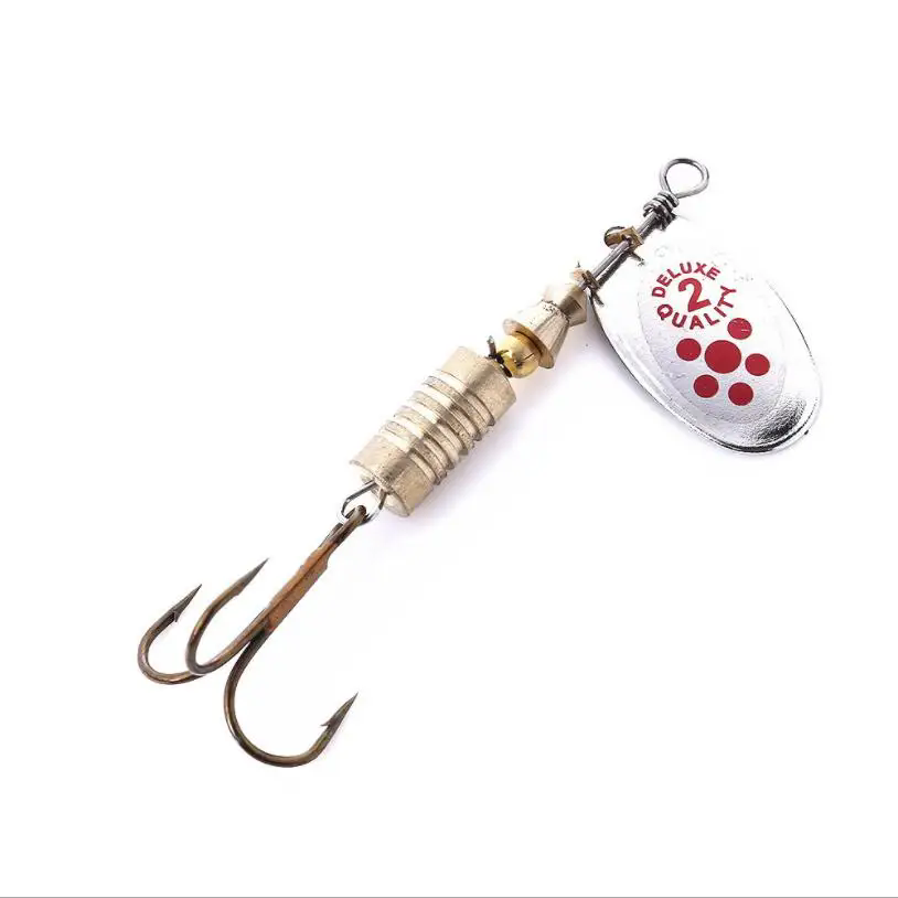 1PCS Metal Plating Spinner Bai - Fishing Lure Spinnerbait avaliação e preço