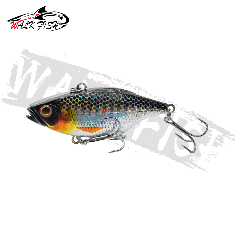 WALK FISH 1PCS 60mm 11g Vibrat - Fishing Lure Crankbait avaliação e preço