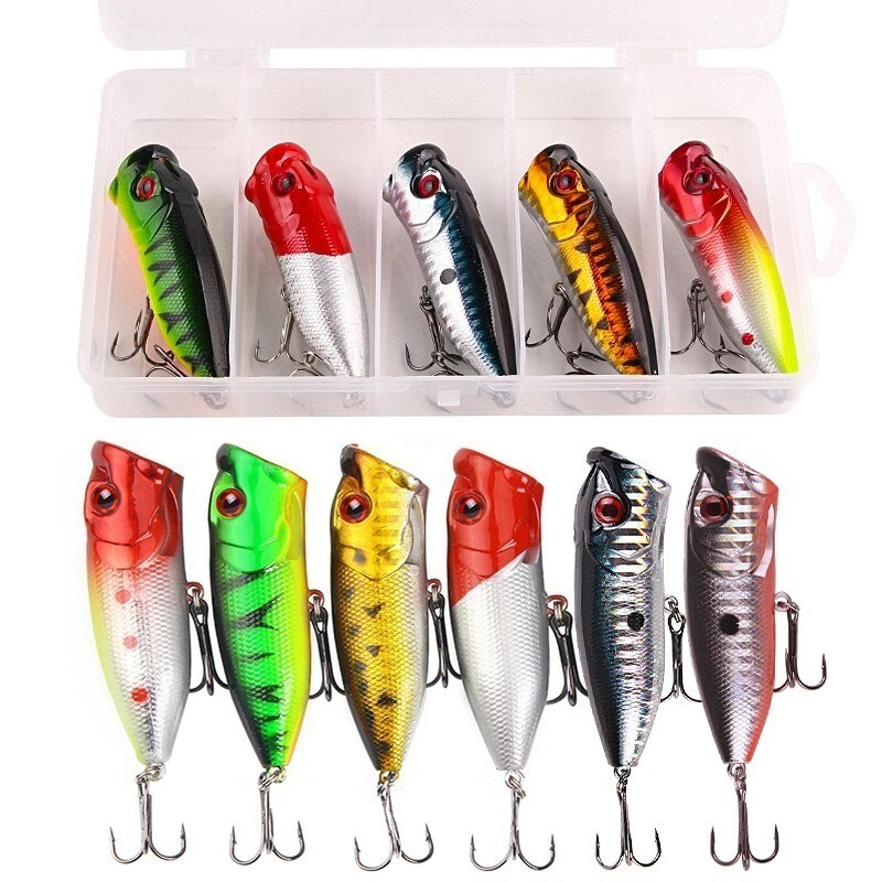 6pcs 6colors（opp bag）/5pcs 5co - Fishing Lure Topwater avaliação e preço