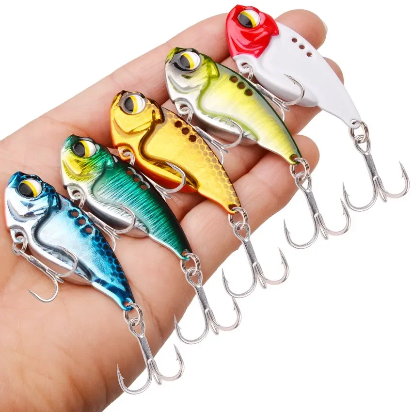 VIB Spoon Fishing Lure 5g 9g 1 - Fishing Lure Spinnerbait avaliação e preço