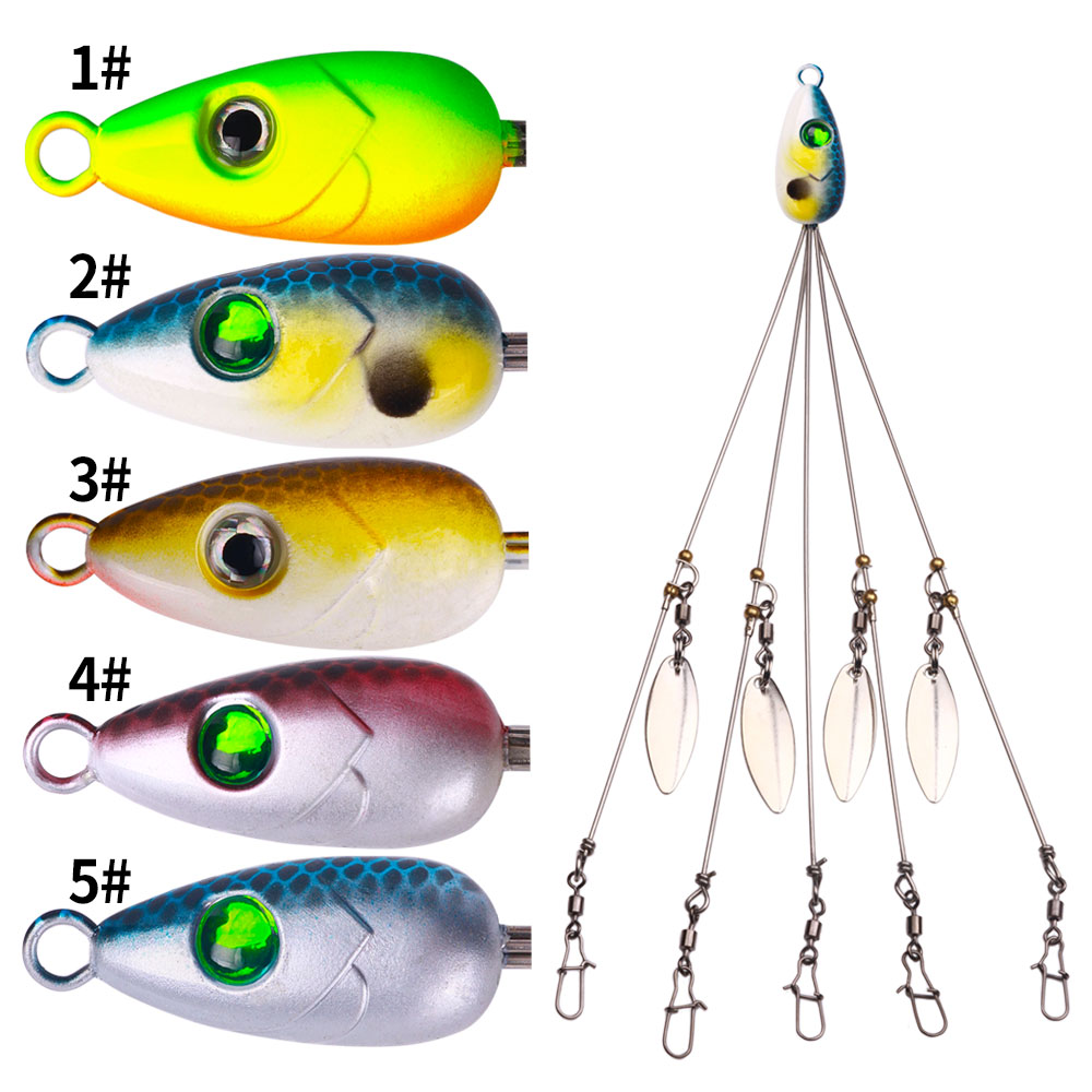 Alabama Rig Spinner Bait Umbre - Fishing Lure Blade Bait avaliação e preço