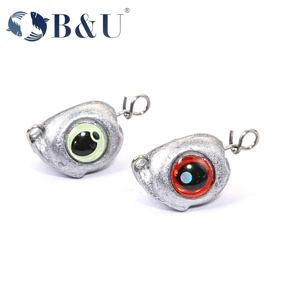 B&U Swing Jig head cheburashka - Fishing Lure Jig avaliação e preço